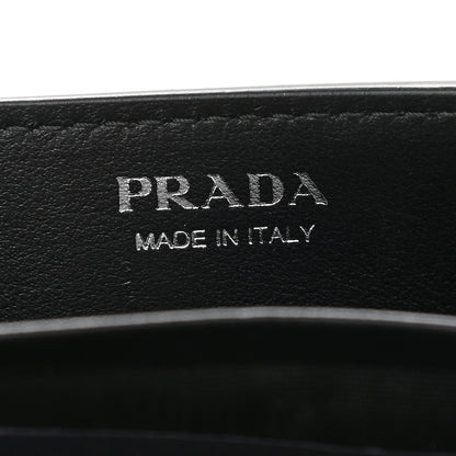 Prada City Calfskin Cahier Studded Mini Bag Black 6 of 9