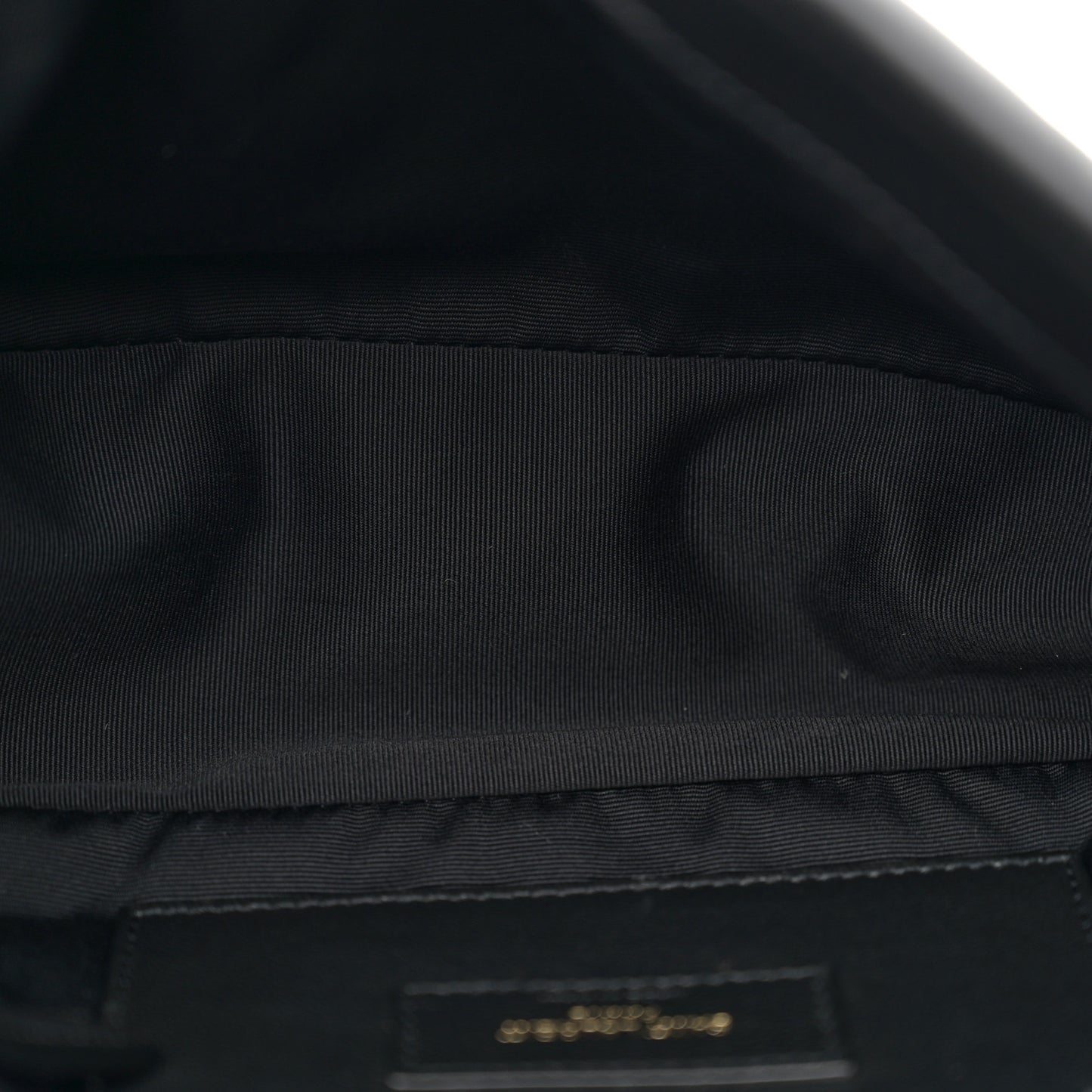 Lambskin Matelasse Monogram Small Jamie 4.3 Black