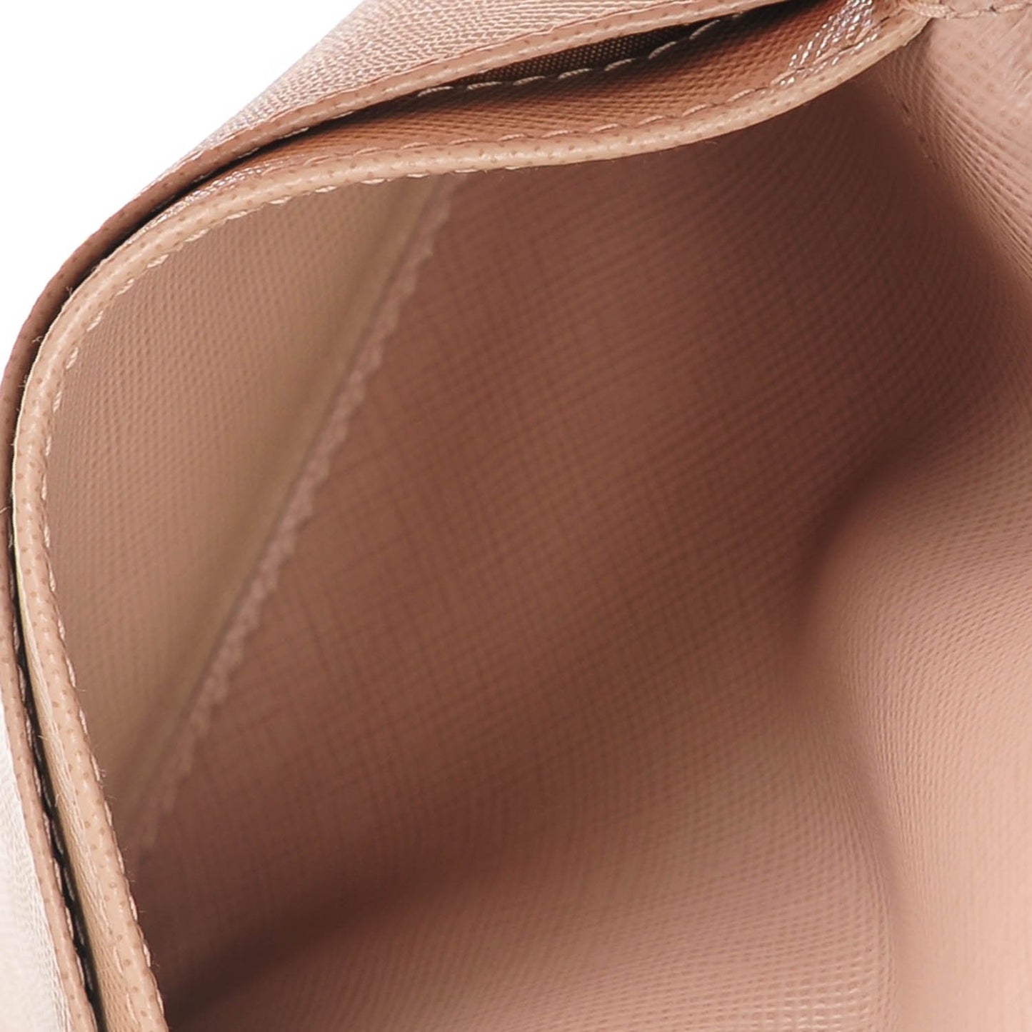 Saffiano Metal Flap Card Holder Cammeo