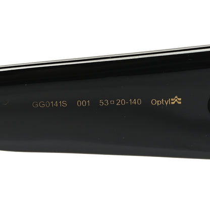 Gucci Acetate Square Frame Sunglasses GG0141S Black 6 of 7
