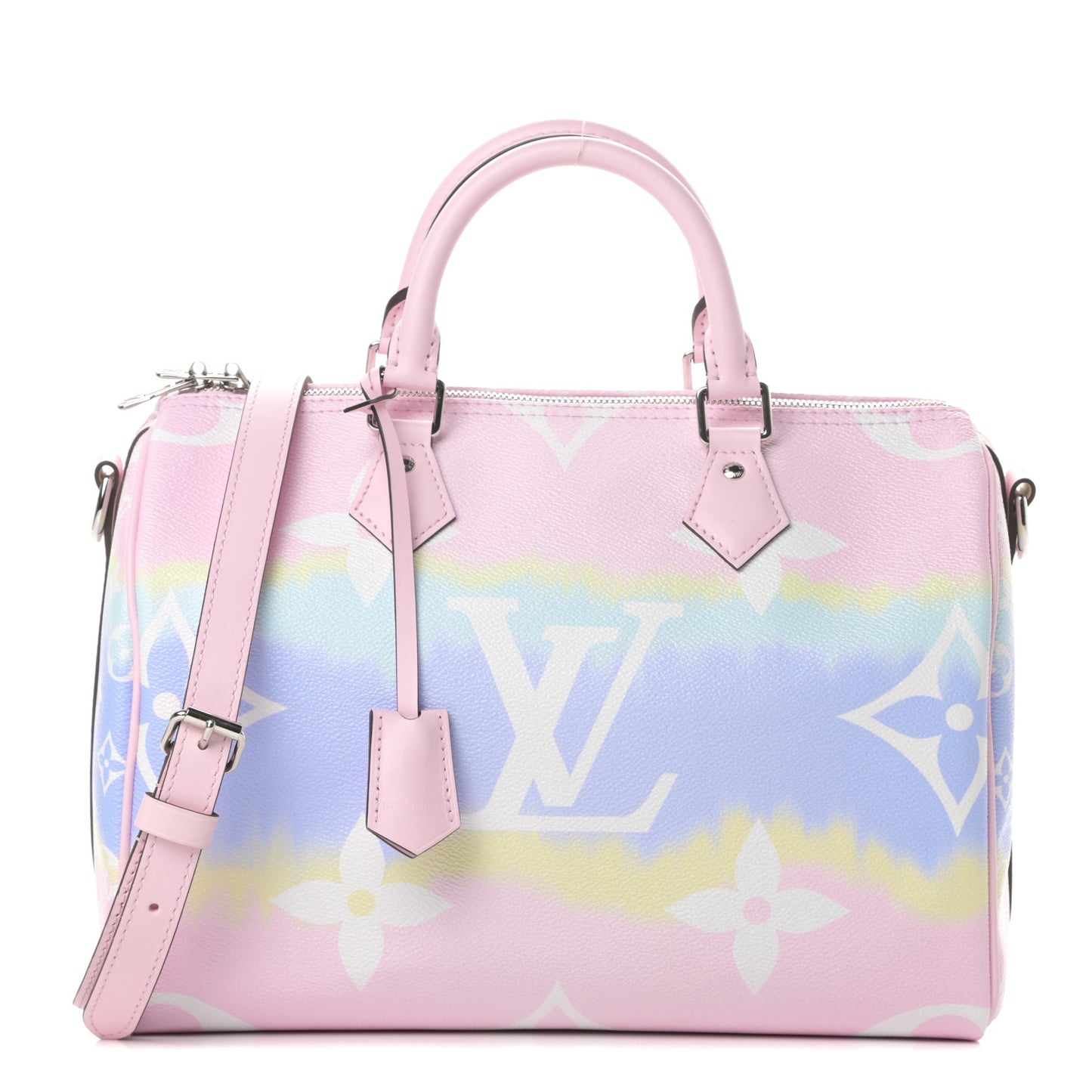Monogram Escale Speedy Bandouliere 30 Pastel