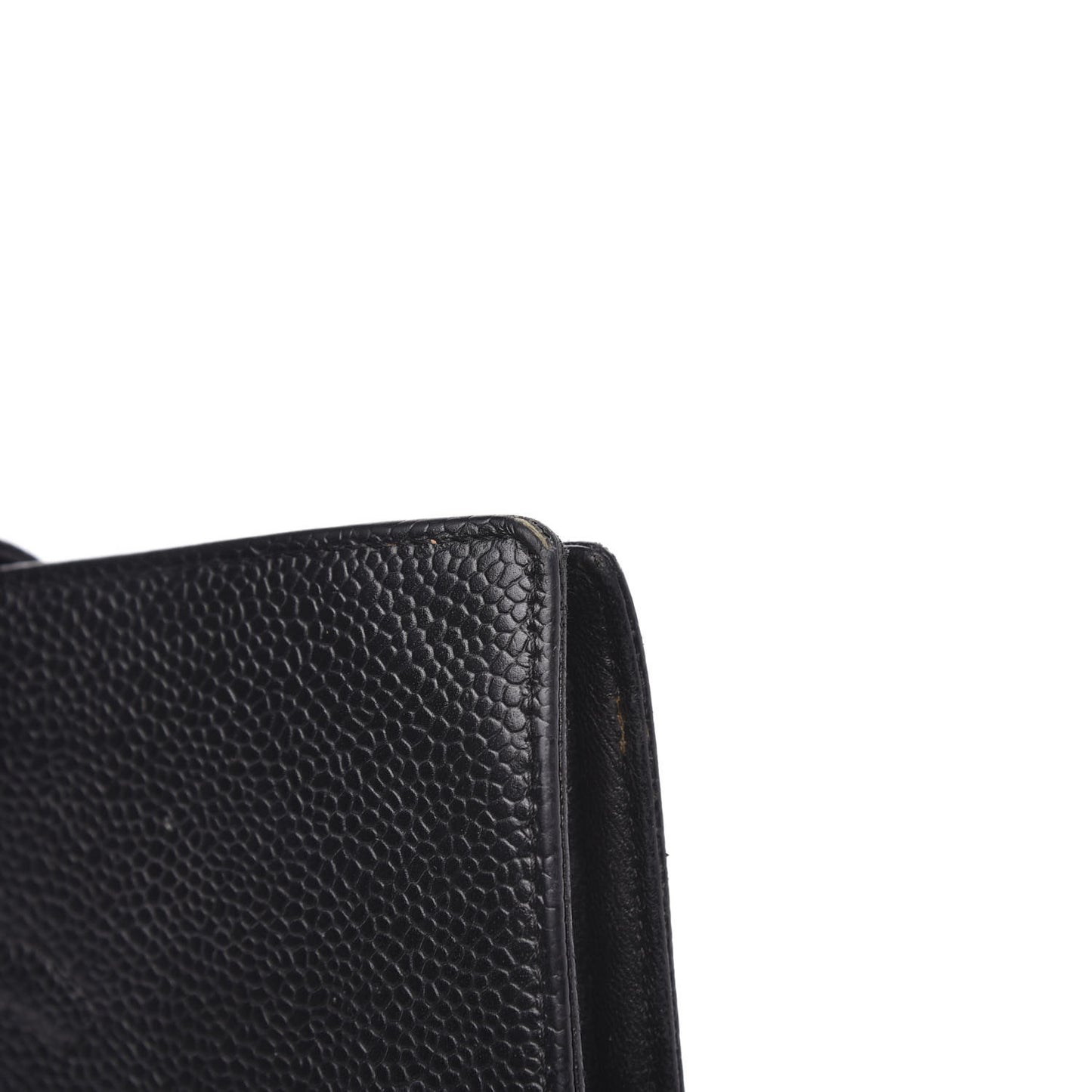 Caviar Timeless CC French Wallet Black
