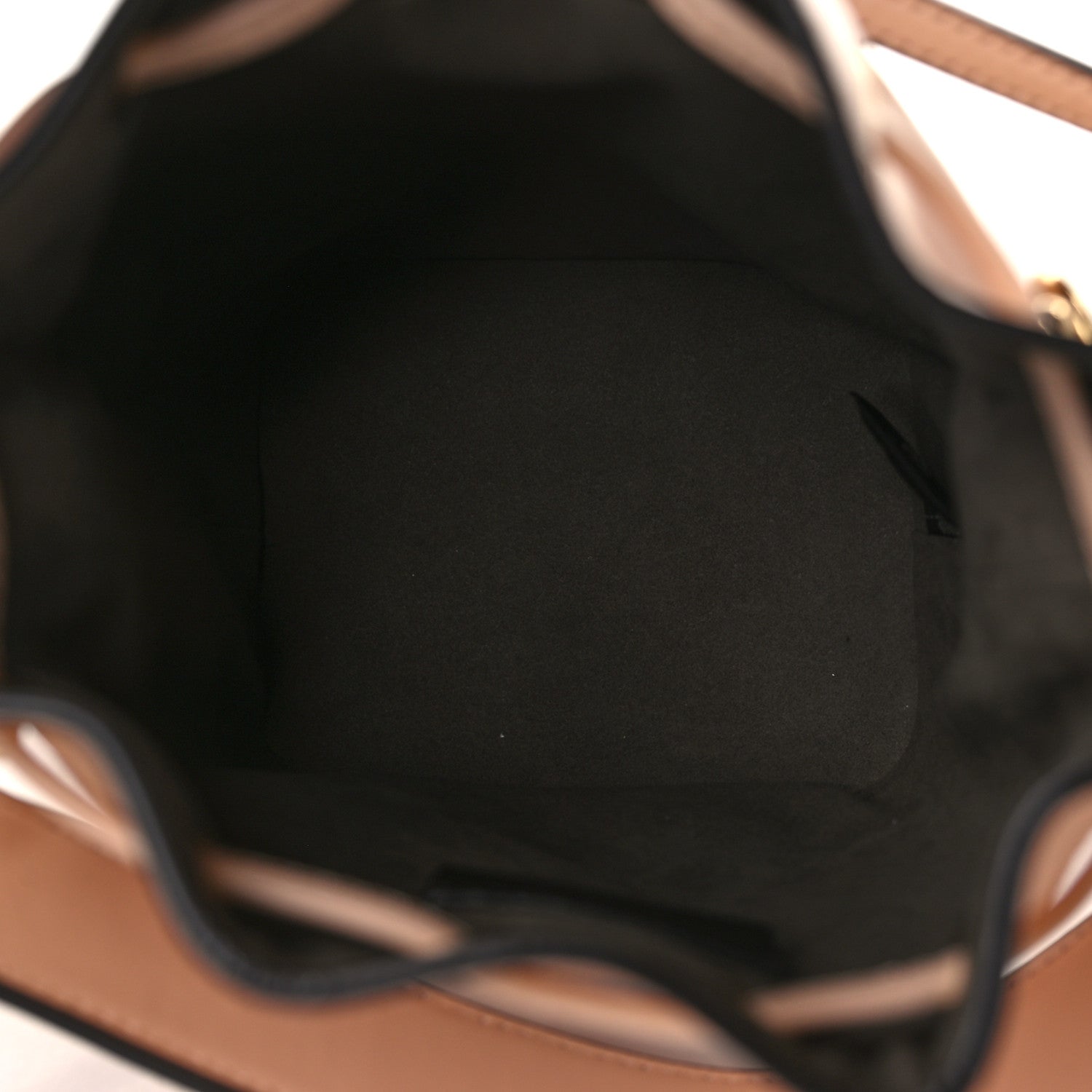 Fendi Vitello King F is Fendi Logo Embossed Mini Mon Tresor Bucket Bag Light Rose 5 of 9