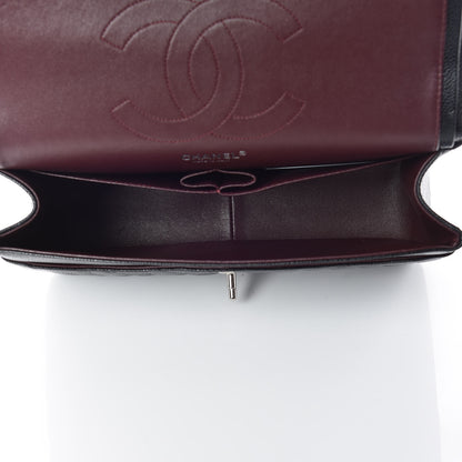 Chanel Caviar Quilted Jumbo Double Flap Black 7 of 10