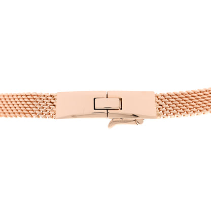 Hermes 18K Rose Gold Diamond Kelly Gavroche Necklace SH 4 of 6