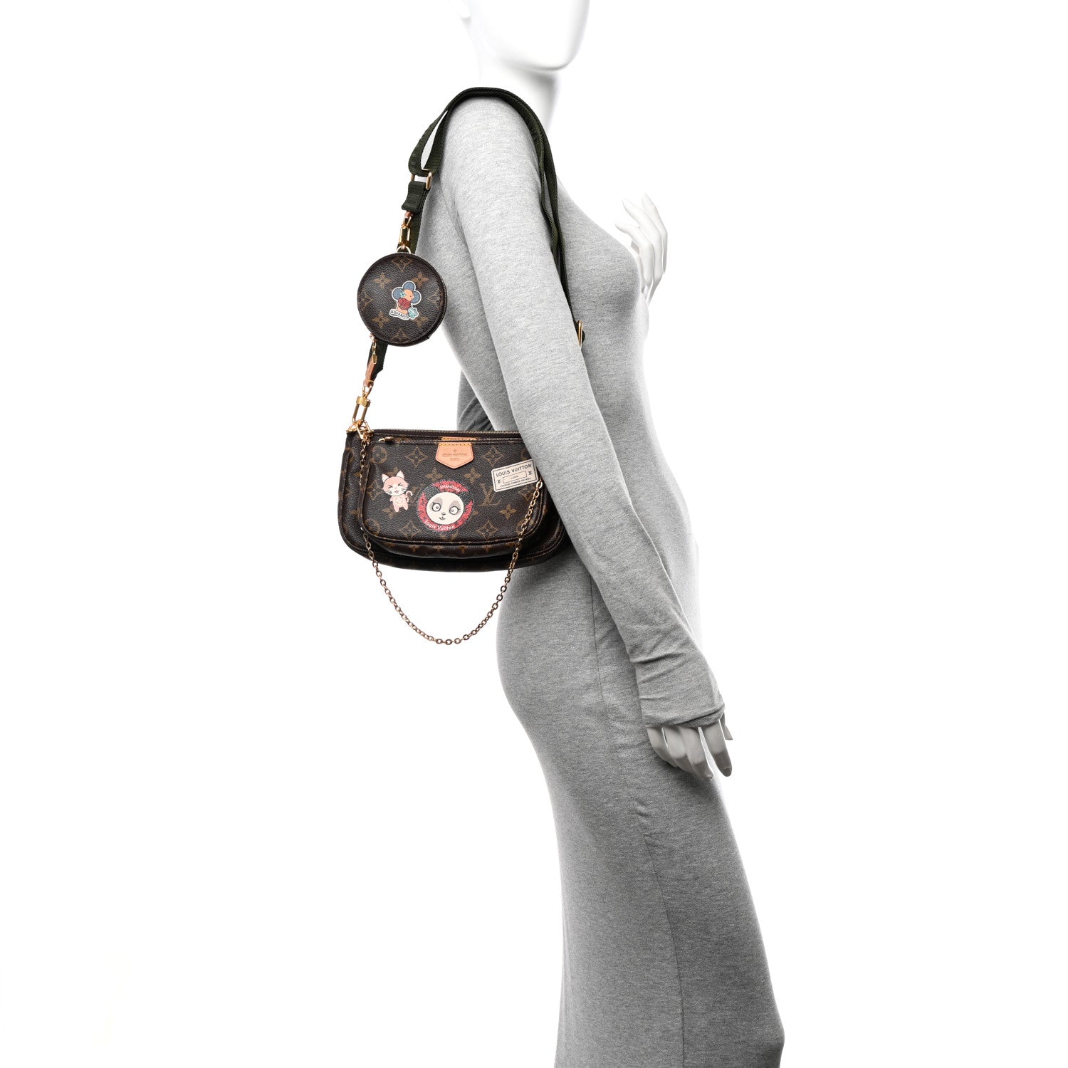 Louis Vuitton Monogram My LV World Tour Multi Pochette Accessories Kaki 2 of 11