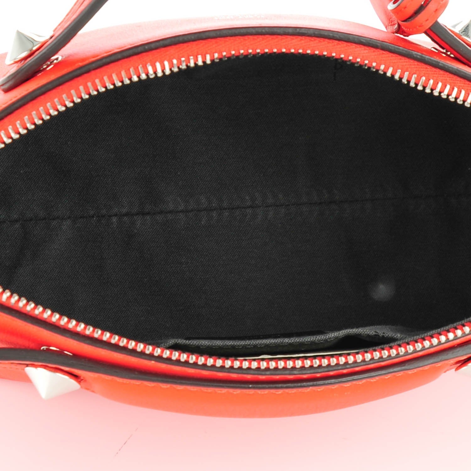 Fendi Vitello Dolce Mini By The Way Boston Bag Papavero 5 of 8
