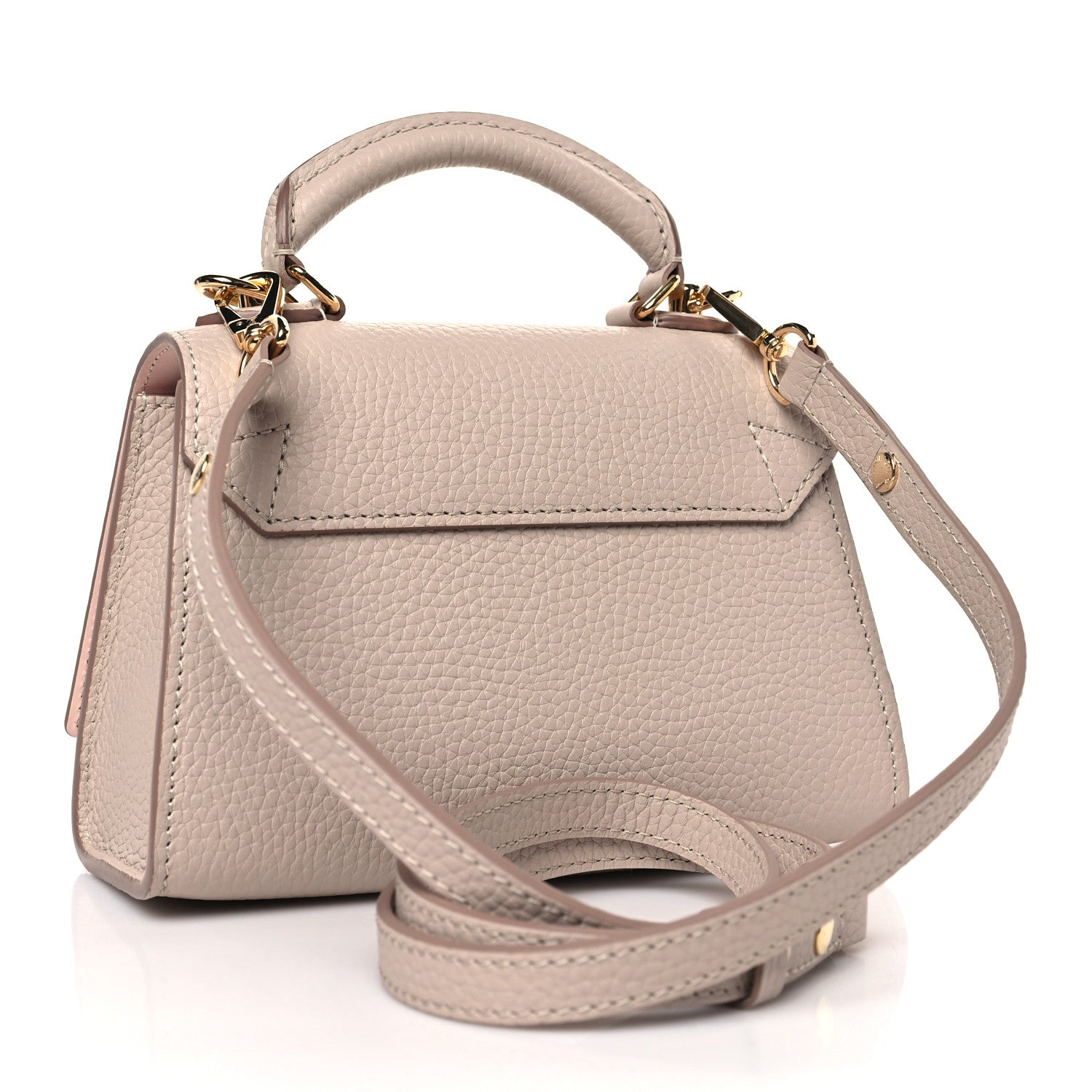 Louis Vuitton Taurillon Twist One Handle BB Greige 3 of 8