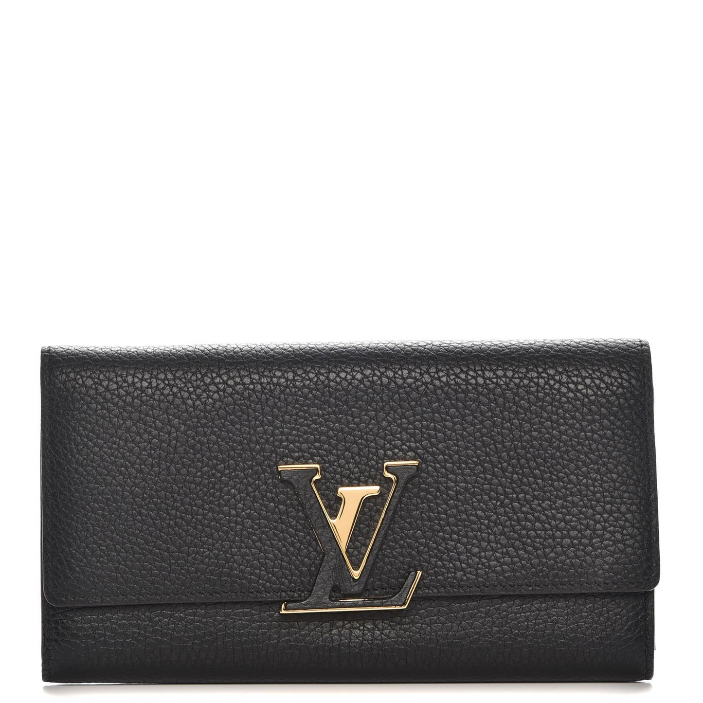 Taurillon Capucines Wallet Black
