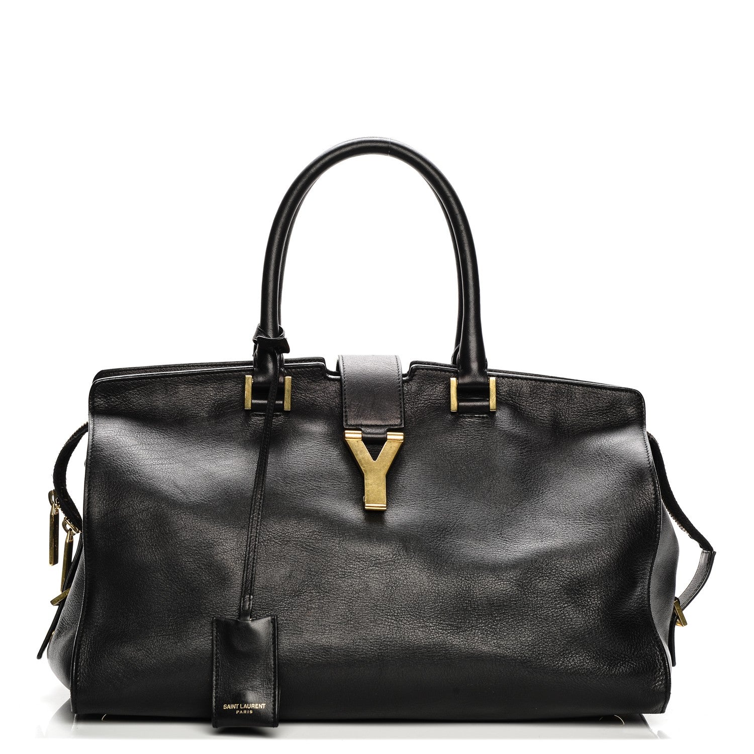 Saint Laurent Calfskin Medium Classic Y Cabas Black 1 of 9