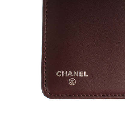 Chanel Caviar Micro Quilted Yen Wallet Grey 6 of 8