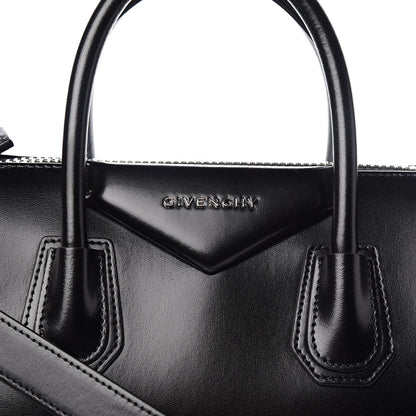 Givenchy Shiny Lord Calfskin Small Antigona Black 10 of 10