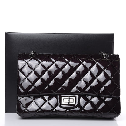 Chanel Patent Quilted 2.55 Reissue 227 Flap Black 10 of 13
