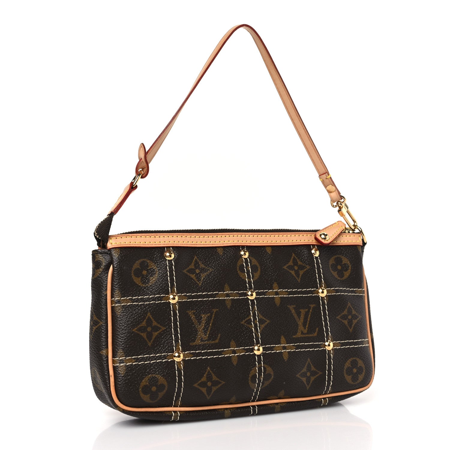 Louis Vuitton Monogram Riveting Pochette Accessories 3 of 8