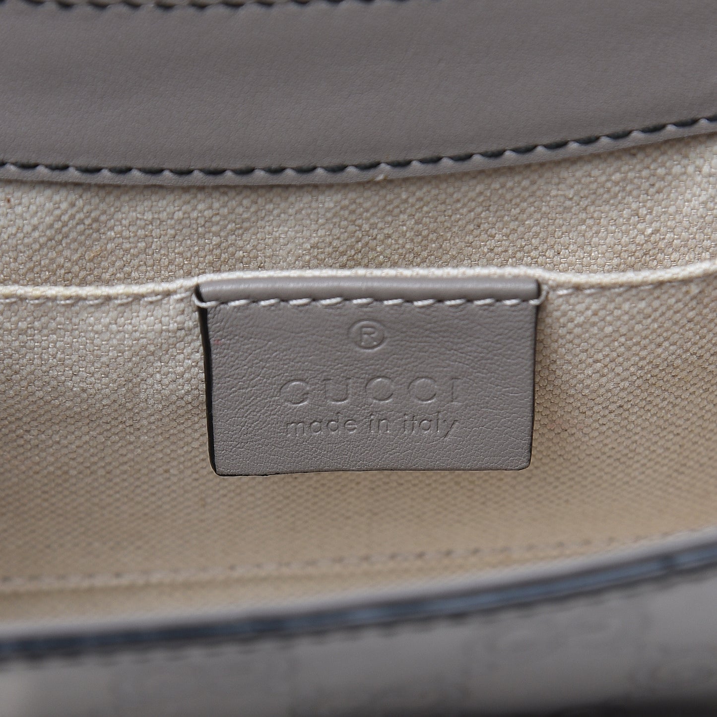 Guccissima Mini Emily Chain Shoulder Bag Storm Grey