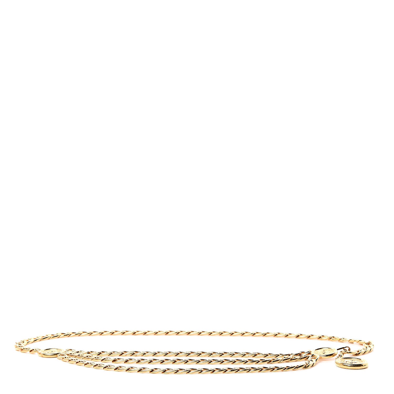 Chanel Chain CC 31 Rue Cambon Medallion Belt Gold 1 of 6