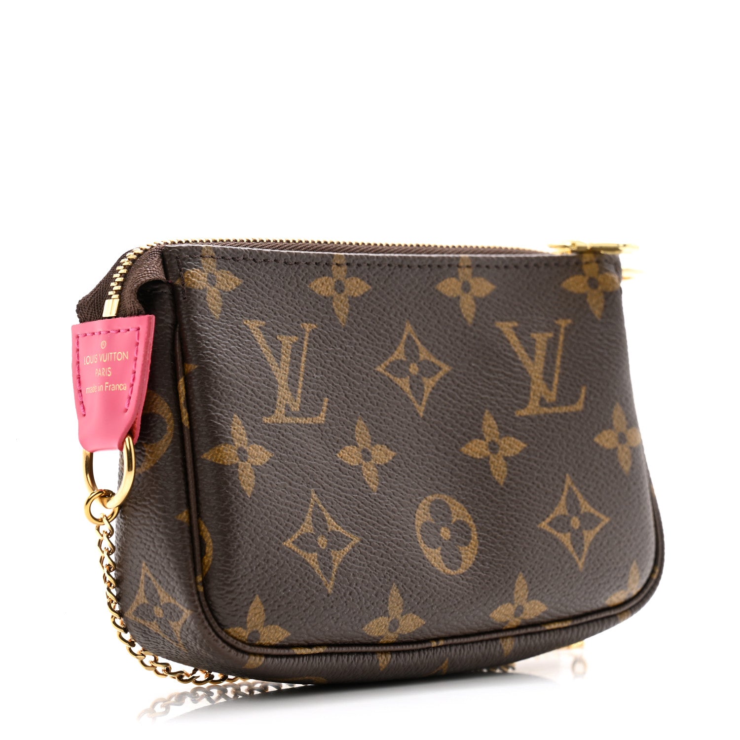 Louis Vuitton Monogram 2020 Christmas Animation Roller Coaster Mini Pochette Accessories Pivoine 3 of 8