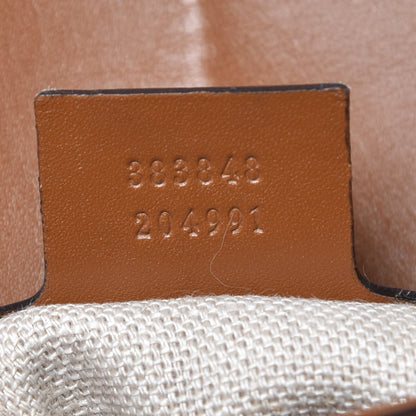 Gucci Monogram Medium Lady Web Shoulder Bag Beige Cuir 7 of 11