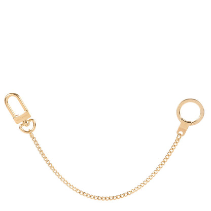 Louis Vuitton Metal Pochette Extender Key Ring Chain Gold 1 of 4
