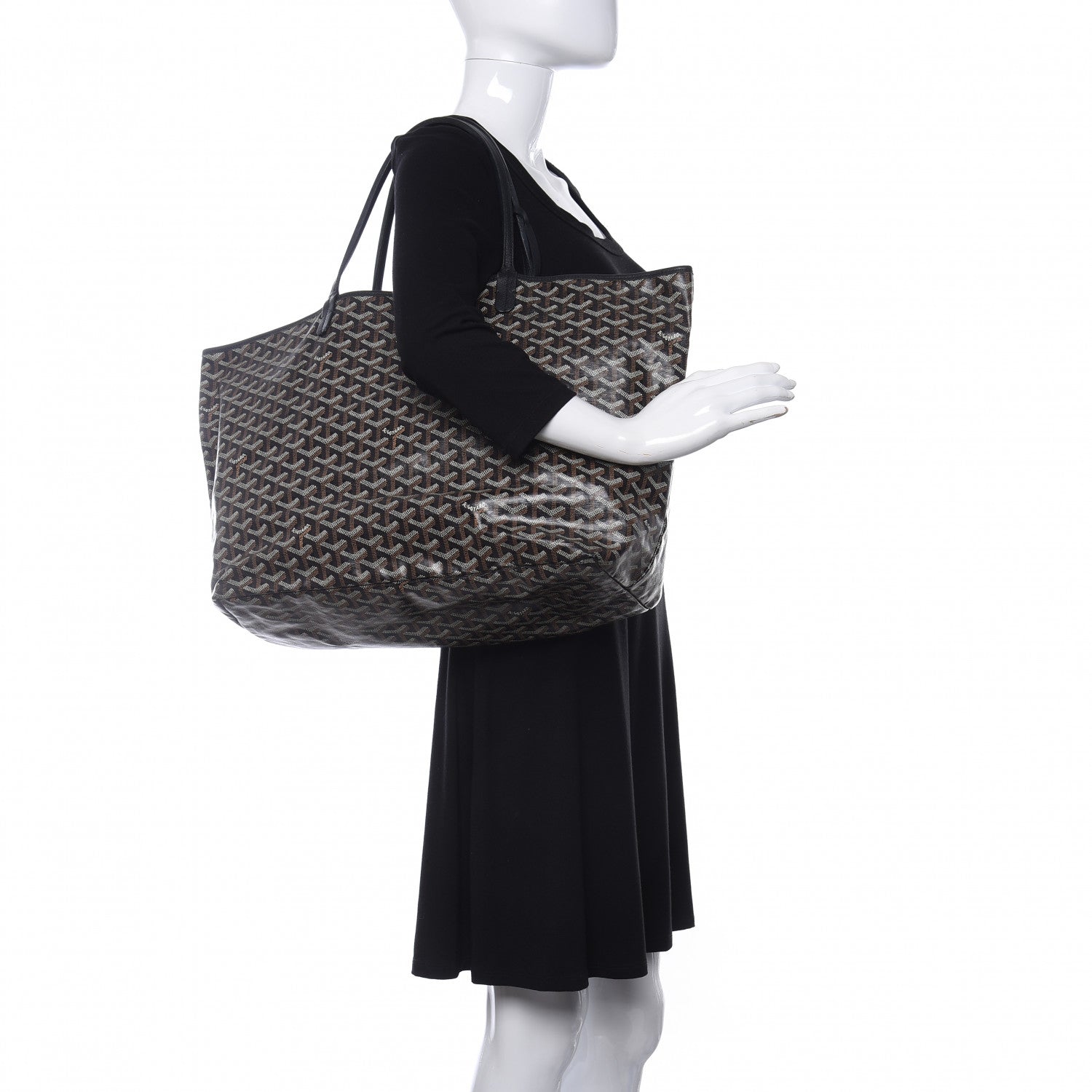 Goyard Goyardine Saint Louis GM Black 2 of 20