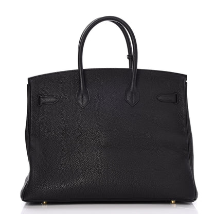 Hermes Togo Birkin 35 Black 5 of 32