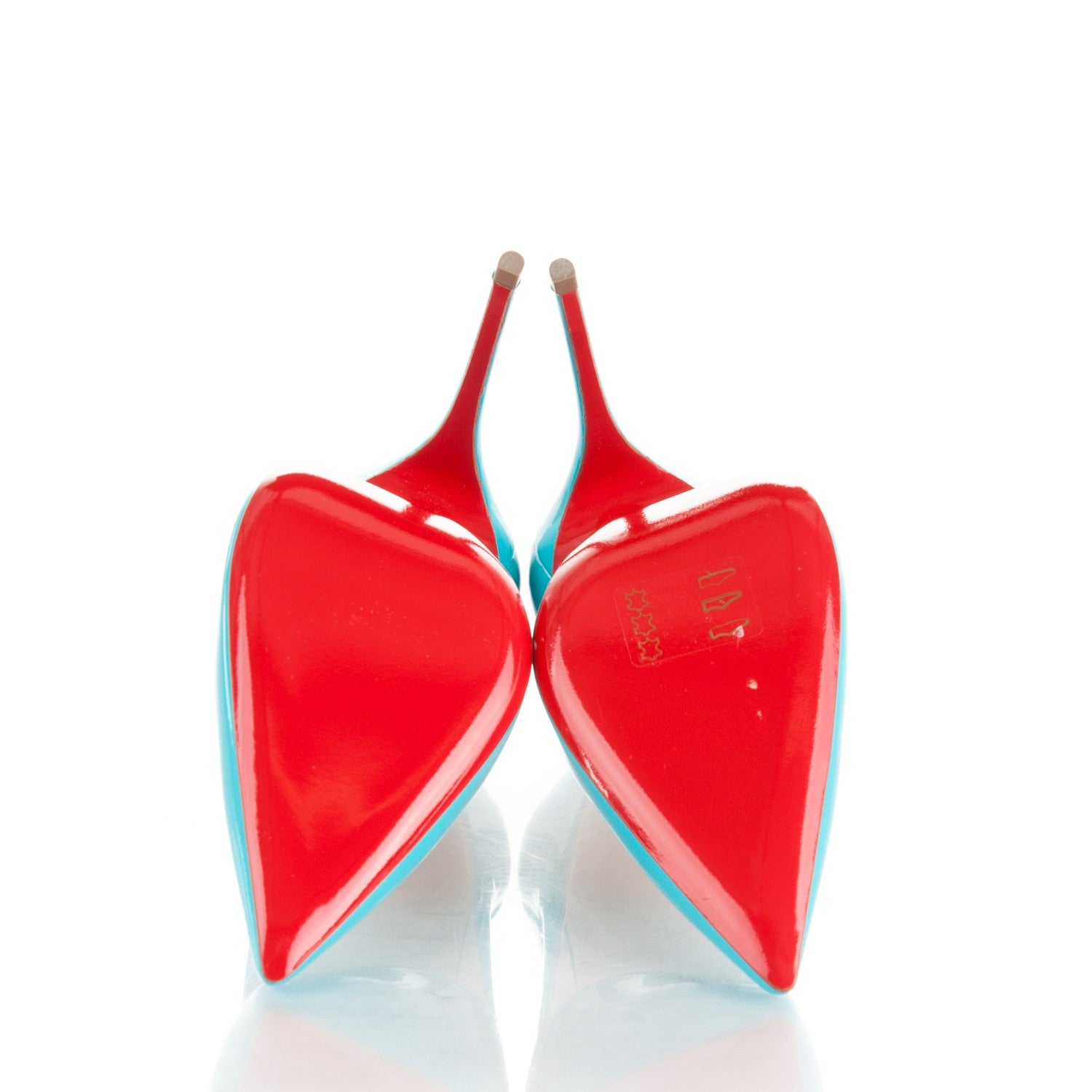 Christian Louboutin Patent So Kate 120 Pumps 35 Pacific 5 of 7