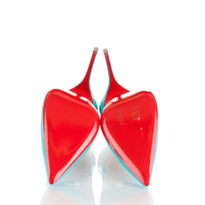 Christian Louboutin Patent So Kate 120 Pumps 35 Pacific 5 of 7