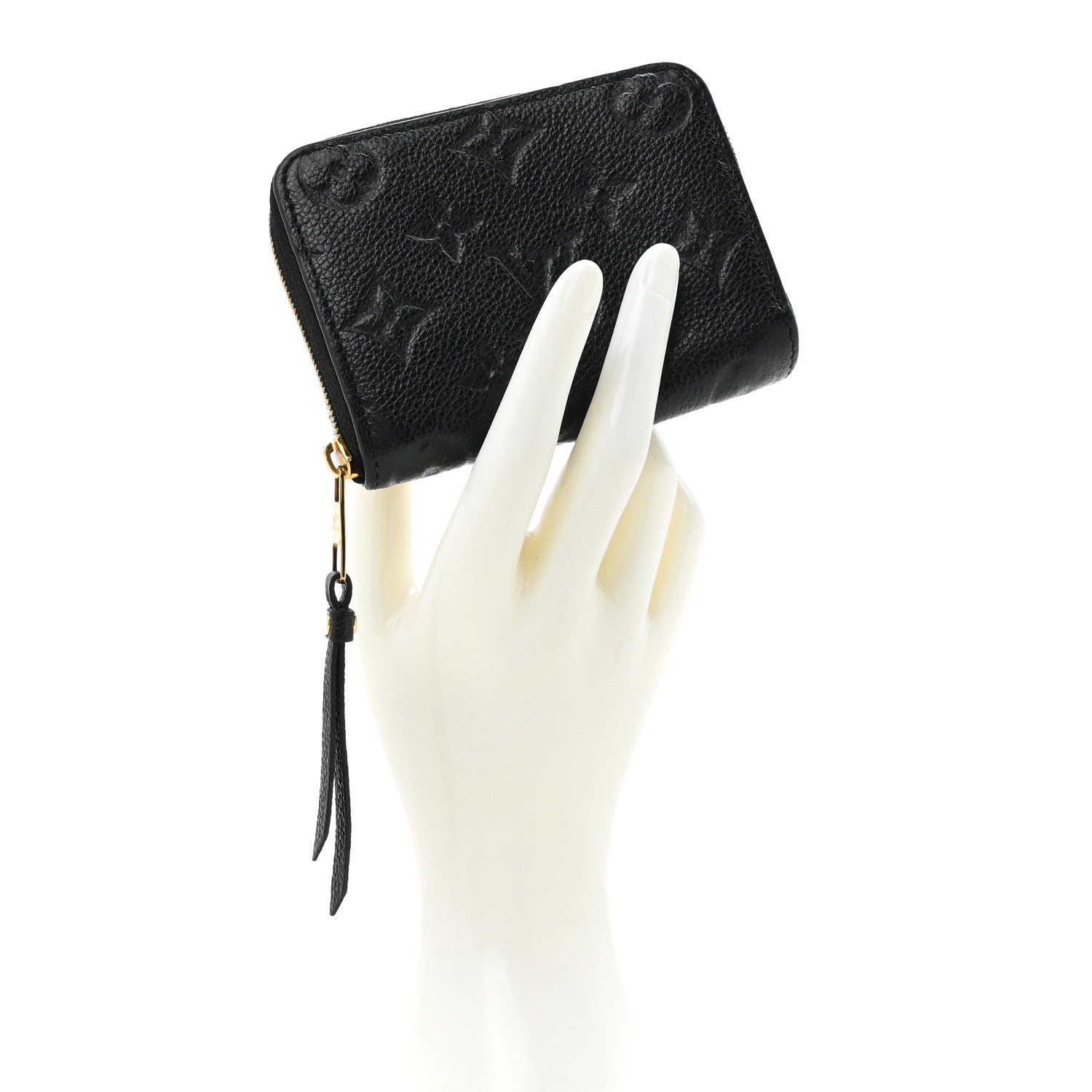 Louis Vuitton Empreinte Zippy Coin Purse Black 2 of 9