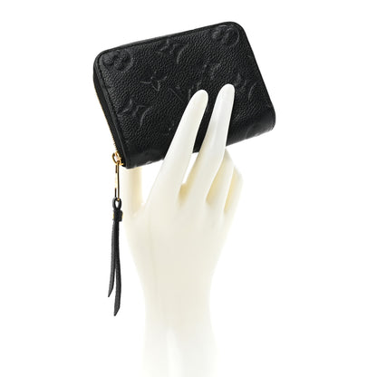 Louis Vuitton Empreinte Zippy Coin Purse Black 2 of 9