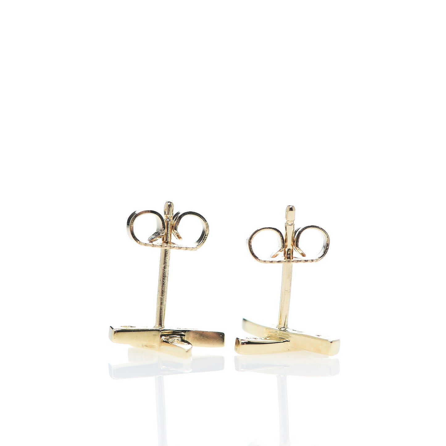 18K Yellow Gold Mini Paloma's Graffiti X Earrings