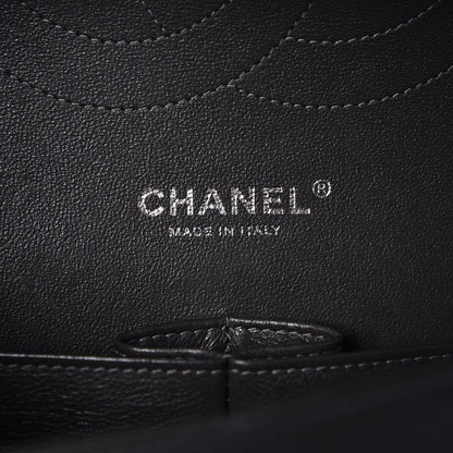 Chanel Lambskin Quilted Jumbo Double Flap Dark Grey 7 of 9