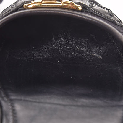 Louis Vuitton Woven Suede Oxford Ballerina Flats 37 Black 9 of 12