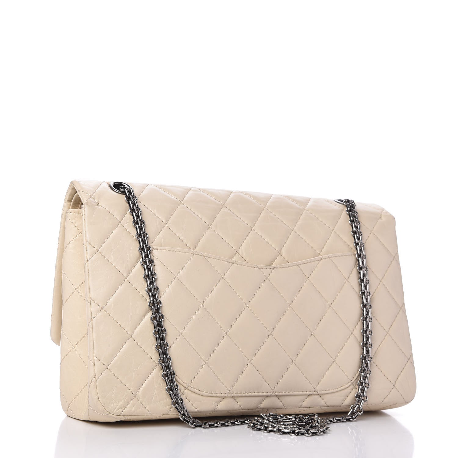 Chanel Aged Calfskin Quilted 2.55 Reissue 227 Flap Beige 3 of 10