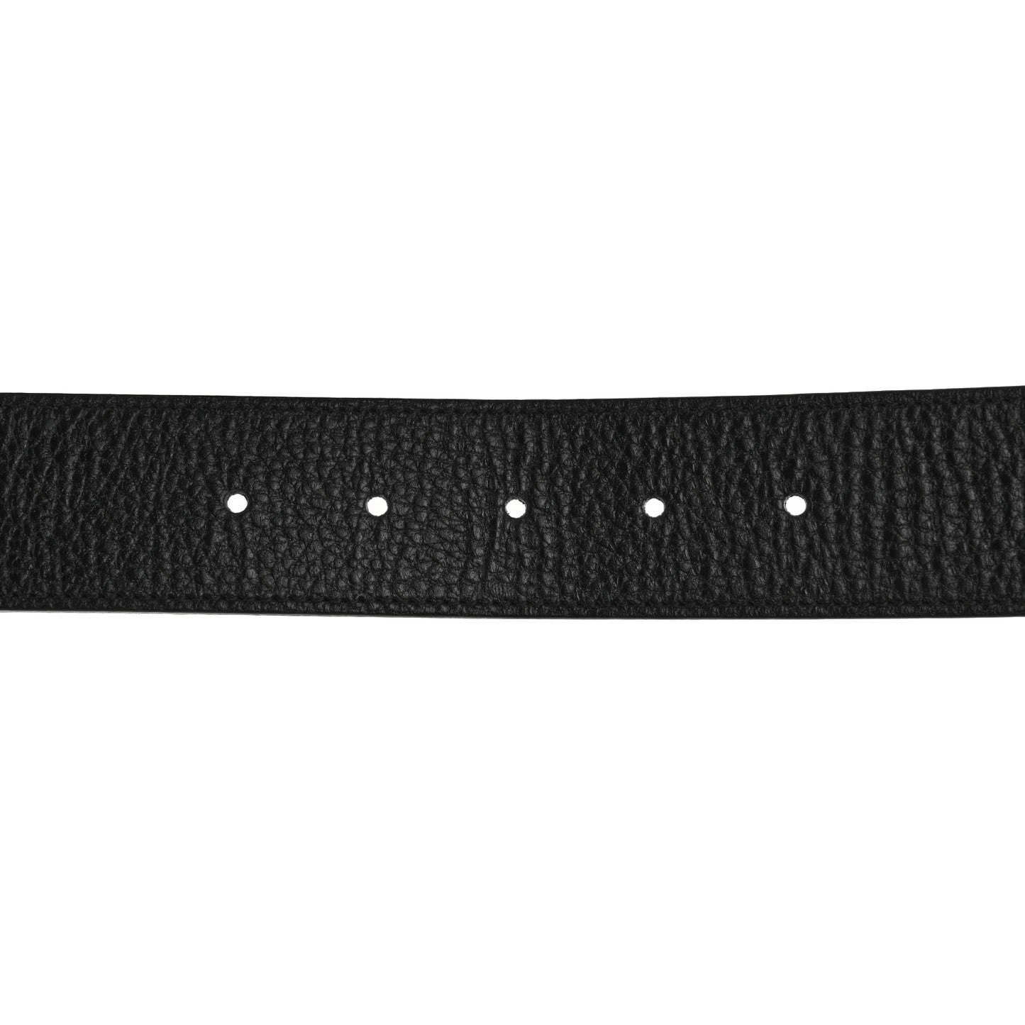 Dollar Calfskin 1973 Reversible Belt 75 30 Black Testa di Moro