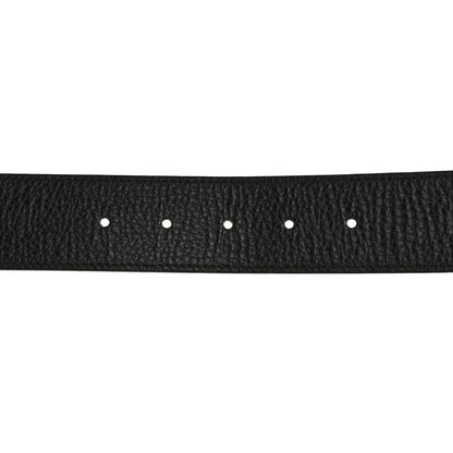 Gucci Dollar Calfskin 1973 Reversible Belt 75 30 Black Testa di Moro 3 of 7