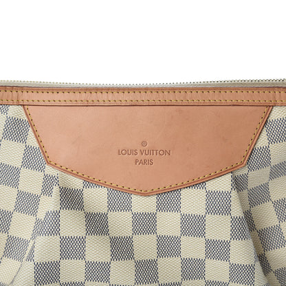 Louis Vuitton Damier Azur Siracusa MM 10 of 14