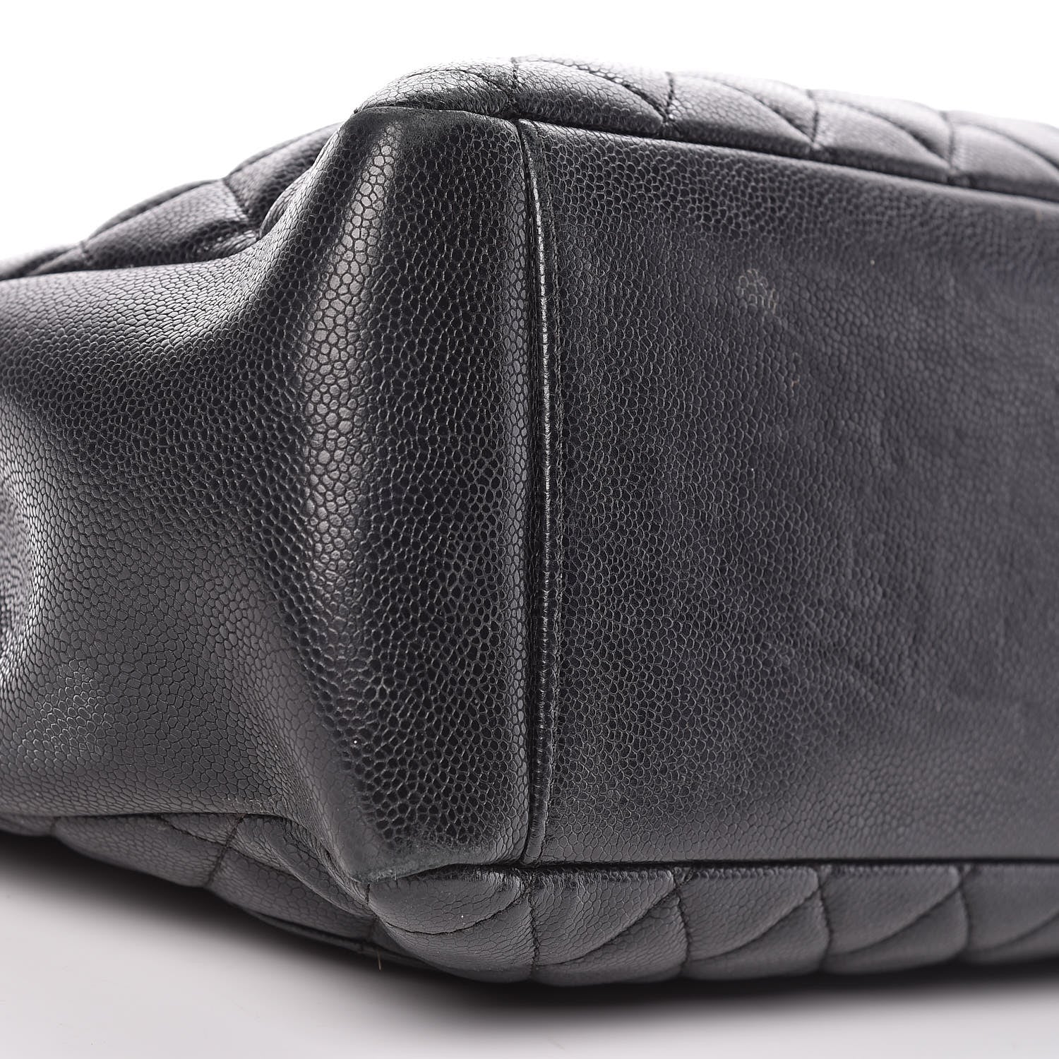 Chanel Caviar Quilted Grand Shopping Tote GST Black 9 of 13