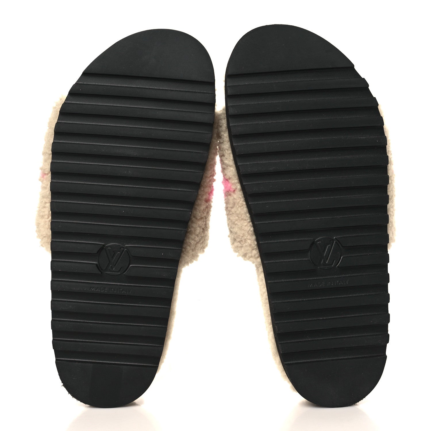 Louis Vuitton Shearling Paseo Flat Comfort Mule 38 Beige 5 of 9
