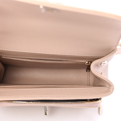 Chanel Caviar Quilted Medium Business Affinity Flap Beige 4 of 4