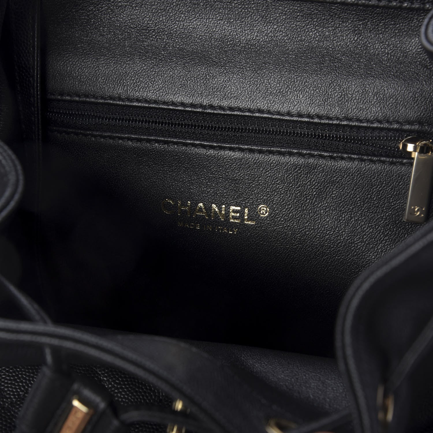 Chanel Caviar Quilted Business Affinity Backpack Black 7 of 9