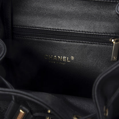 Chanel Caviar Quilted Business Affinity Backpack Black 7 of 9