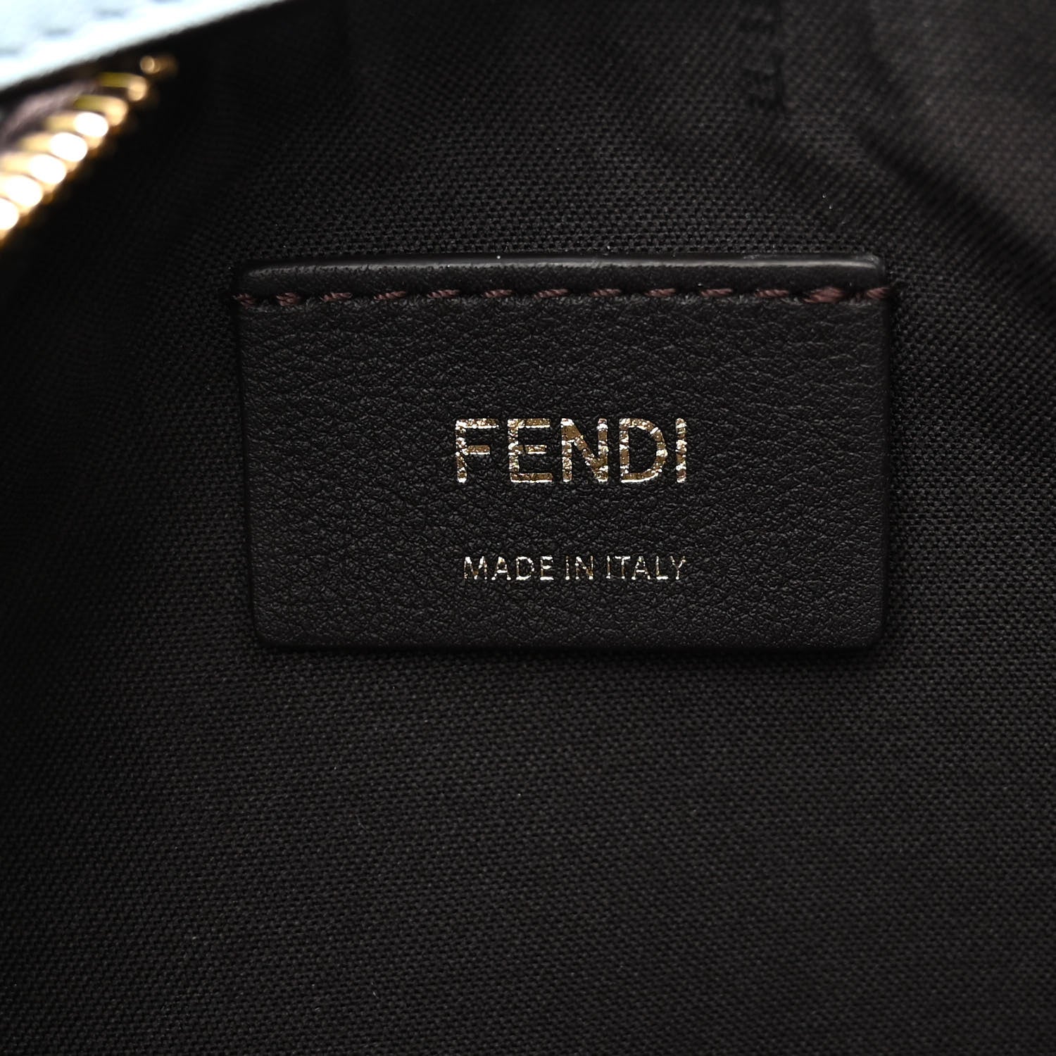 Fendi Vitello Seta Goatskin Suede Rainbow Inlay Small Fendigraphy Hobo Bag Multicolor Azzurro Baby 6 of 10