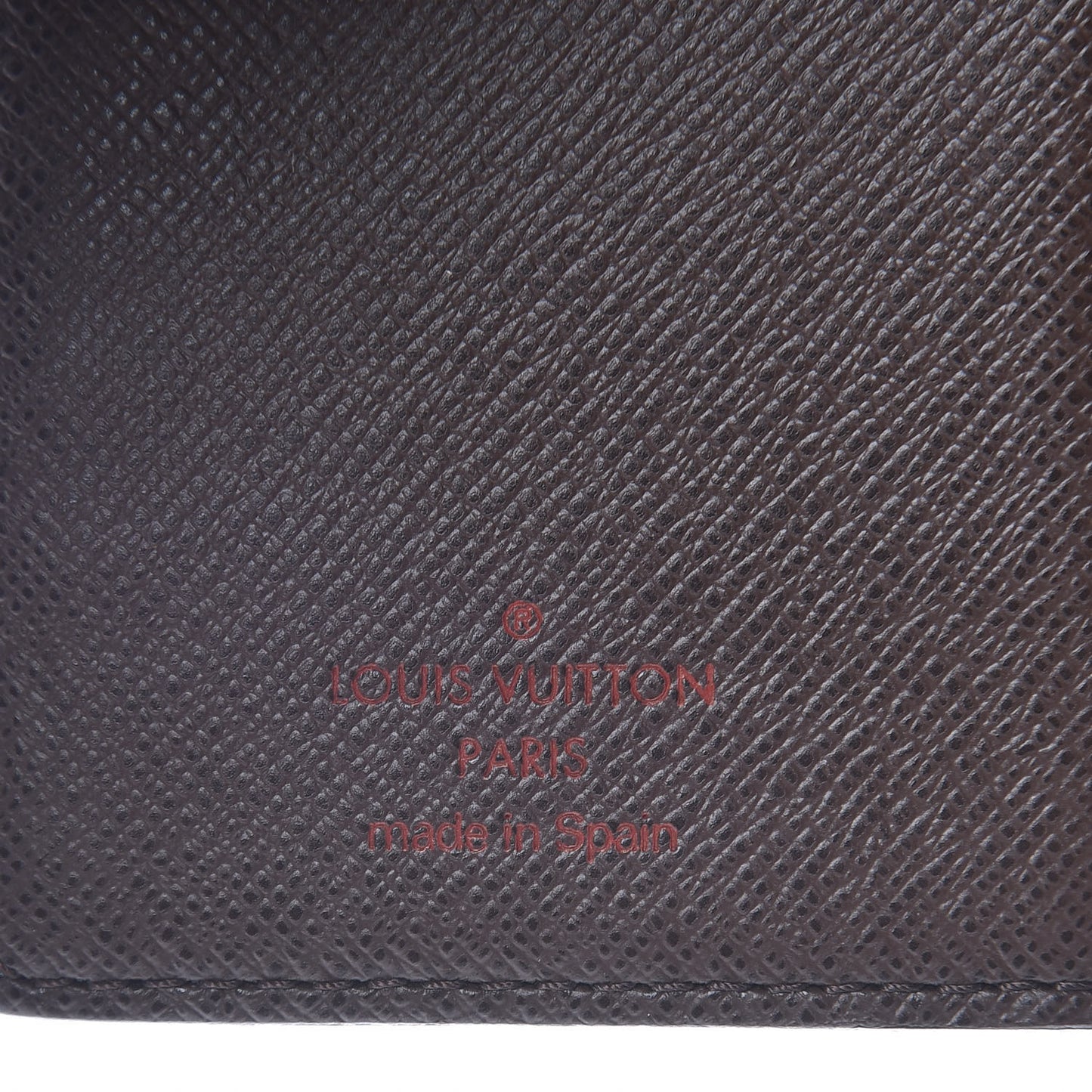 Damier Ebene Small Ring Agenda Cover