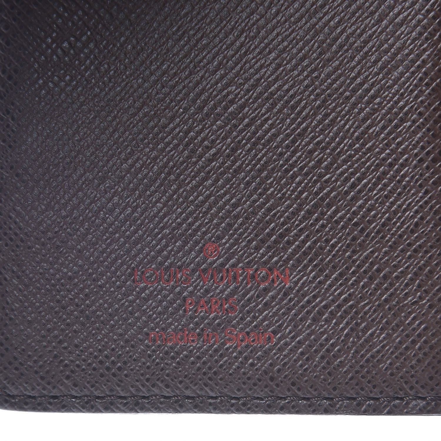 Louis Vuitton Damier Ebene Small Ring Agenda Cover 6 of 8