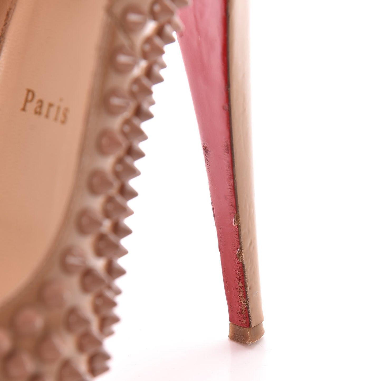 Patent Alti Spikes 140 Pumps 38 Nude