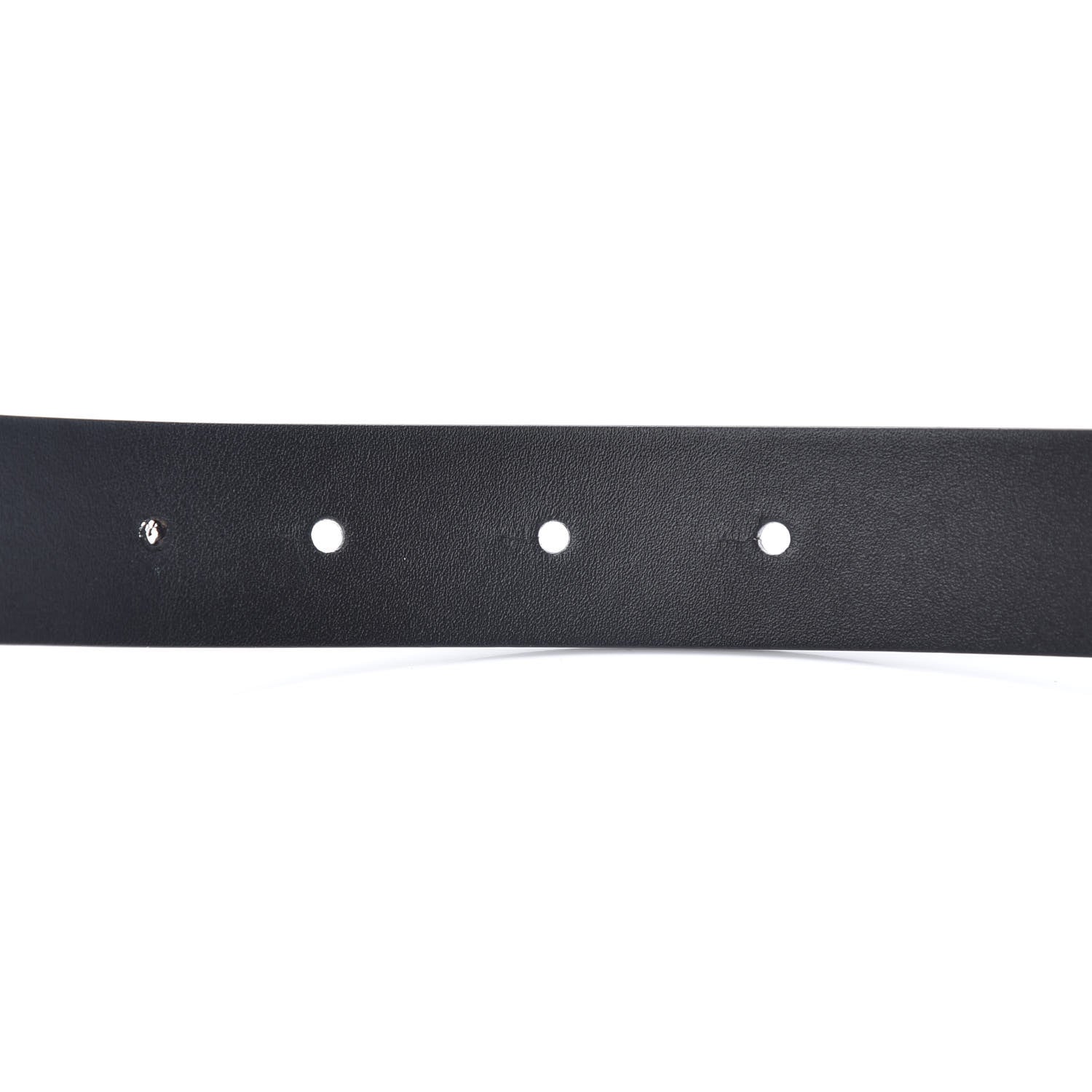 Chanel Calfskin CC Chain Logo Belt 90 36 Black 6 of 11