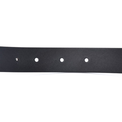 Chanel Calfskin CC Chain Logo Belt 90 36 Black 6 of 11