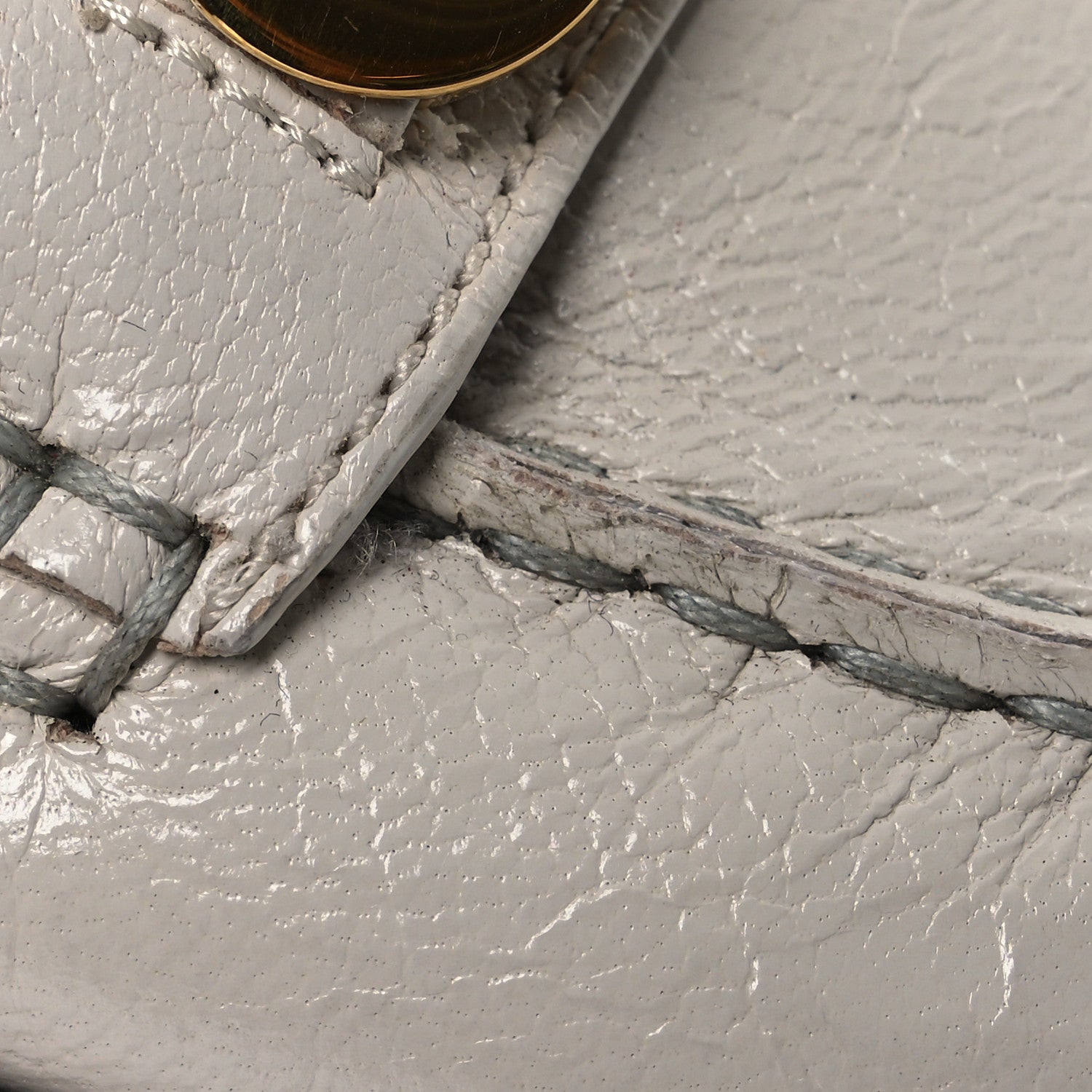 Gucci Goatskin Womens Logo 15mm Loafers 40.5 Mystic White 13 of 14