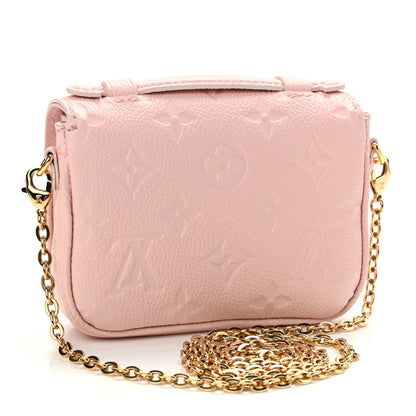 Louis Vuitton Empreinte Micro Metis Rose Pink 3 of 10