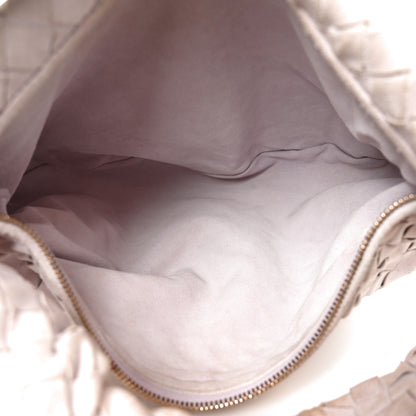 Bottega Veneta Suede Calfskin Intrecciato Teen Jodie Hobo Mirth Washed 5 of 11